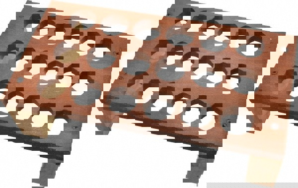 18 Collet, 5C Wood Collet Rack and Tray